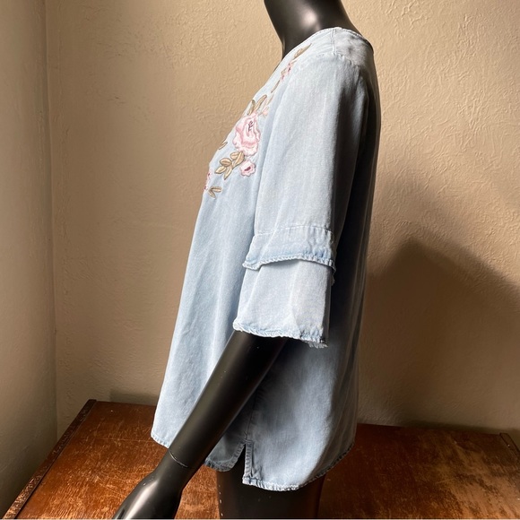 Boho embroidered top size XL - Picture 7 of 11